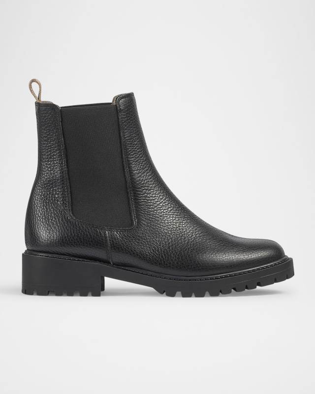 Cadea Leather Chelsea Booties